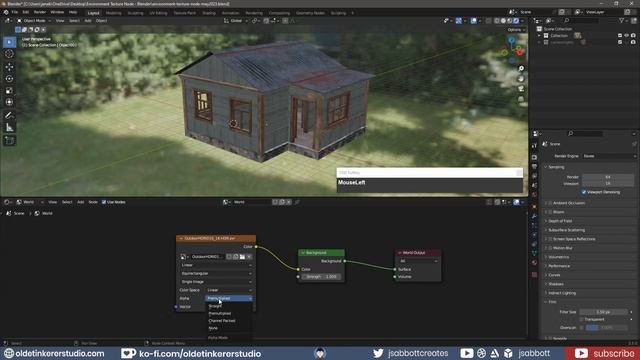 How to use the environment texture node to light your scene in Blender 3.5 | #lighting смотреть онлайн