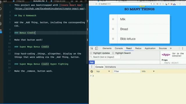 Day 06 - Afternoon, part 10: ThingList - Day 6 Homework - XTBC 2017 Session 1 смотреть онлайн