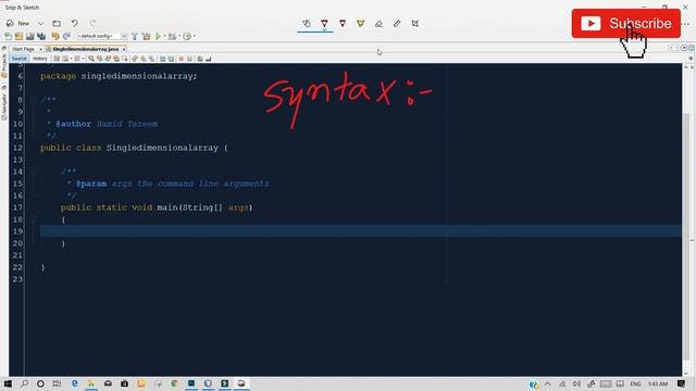 Single Dimensional Array In Java | One Dimensional Array | Hamid Tutorials смотреть онлайн