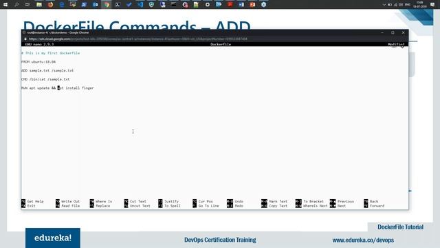 Edureka Docker Webinar | DockerFile Tutorial - Learn How To Write DockerFiles | Edureka Masterclas смотреть онлайн