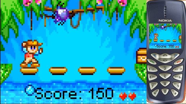 Forbidden Jungle Nokia 3510i JAVA GAME (Mr. Goodliving Ltd. 2002 year) смотреть онлайн