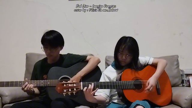 Imagine Dragons - Bad Liar (Guitar Cover) смотреть онлайн