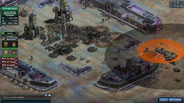 War Commander : OPERATION: SANCTUARY : Ares Omega Base 1000 смотреть онлайн