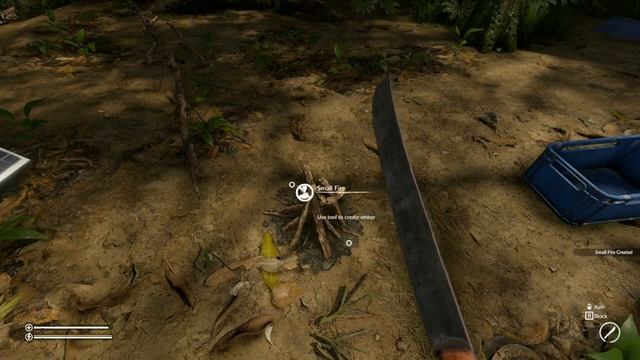 Green Hell: How to start a campfire | Collect sticks & tinder | star a fire смотреть онлайн
