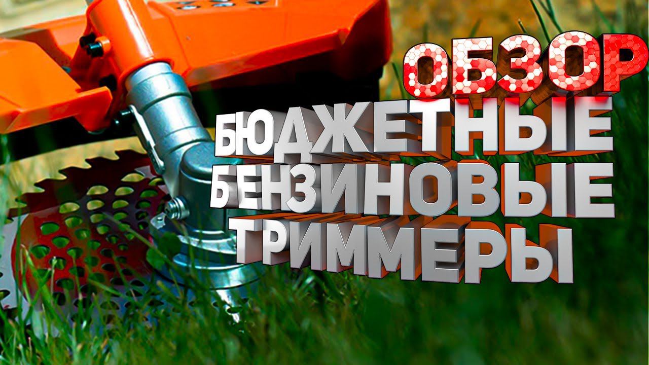 Обзор бюджетных бензиновых триммеров смотреть онлайн