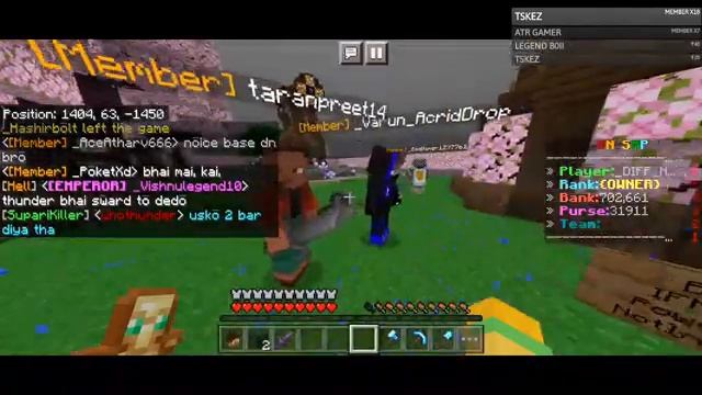 DN Smp Public server || join and play with me on live || Java + Pe server смотреть онлайн