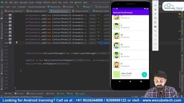 How to Add, Delete, and Update Items in Android RecyclerView | Android Studio Tutorial #26 смотреть онлайн
