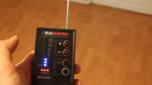 Поиск различных типов жучков при помощи индикатора поля «BugHunter Professional BH-02 Rapid»