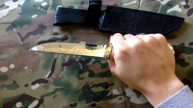 Нож с фиксированным клинком Риф смотреть онлайн