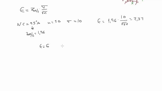 Error máximo admisible. Tamaño mínimo de la muestra смотреть онлайн