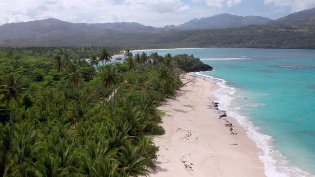 Samana - Rincon Beach. Photoshoot and aerial views. смотреть онлайн