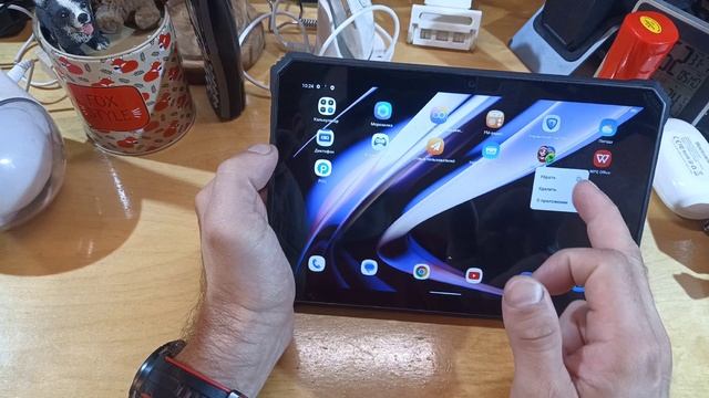 Распаковка Oscal Spider 8 - тонкий но долгоиграющий броне-планшет... 10 дюймов с мелочью