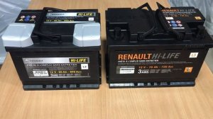 Аккумулятор на РЕНО ЛОГАН 60Ач и 70Ач