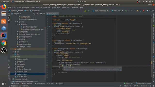Flutter Tutorials | Firebase Setup, Cloud Firestore StreamBuilder Widget | Android X Multidex | Dar смотреть онлайн