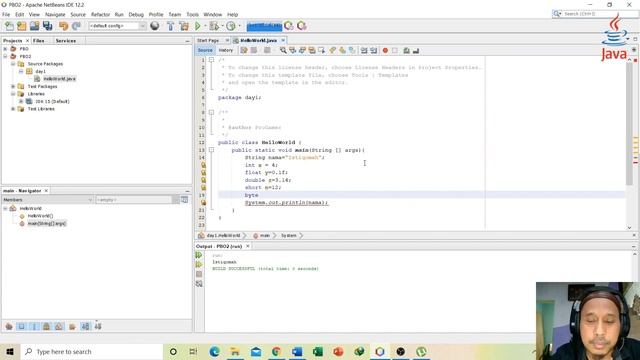 Java - Oracle #3- Praktikum Tipe Data смотреть онлайн