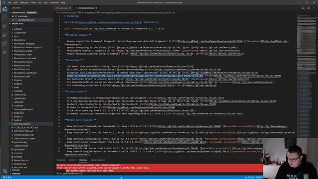 Preparing for MvvmCross 7.0.0 release смотреть онлайн