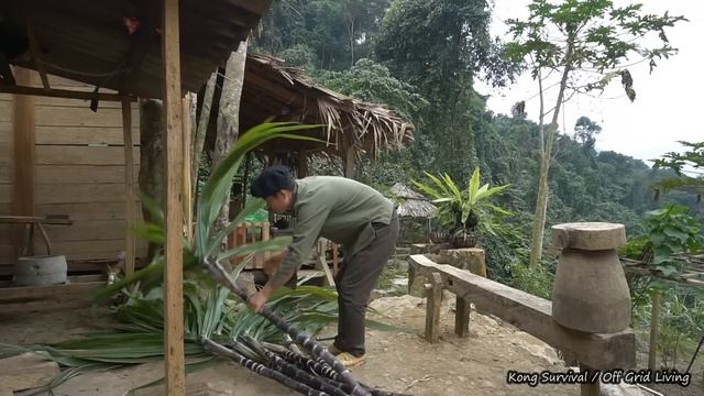Harvesting Sugarcane, Su Hao brings it to the market to sell. Shopping for Lunar New Year смотреть онлайн