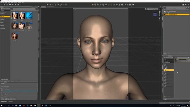 Daz Studio 3D FaceGen урок смотреть онлайн