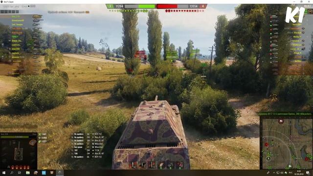 MAUS. МАУС БЛОКИРУТ УРОН на карте "ПРОХОРОВКА" \ World of Tanks смотреть онлайн