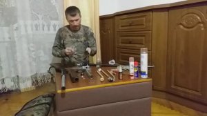 Чистка и смазка гладкоствольного ружья. МЦ 21-12 (Советский Браунинг)