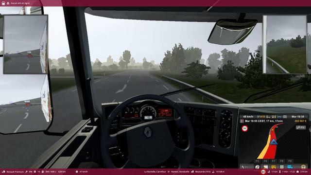 Euro Truck Simulator 2 #livraisons # RENAULT MAGNUM 1.48 смотреть онлайн