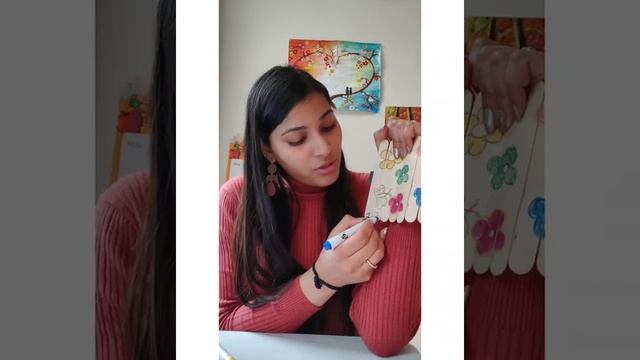 Popsicle stick puzzle- Tutorial by Ms. Taniya смотреть онлайн
