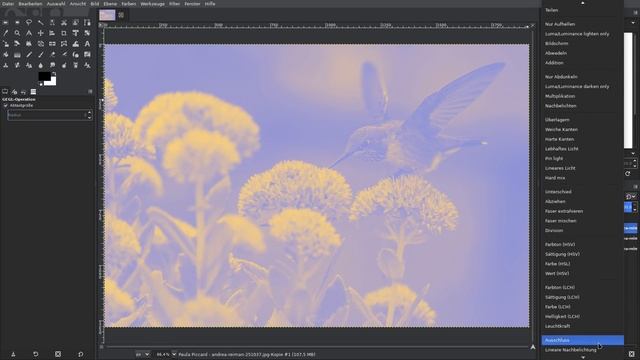 Farbverlauf (gradient map) über GEGL-Operationen in Gimp 2.9.7 смотреть онлайн