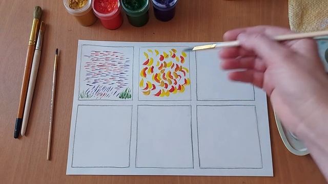 Текстура и фактура. Виды фактурных мазков в картине. смотреть онлайн