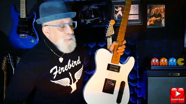 SQUIER BY FENDER CONTEMPORARY TELECASTER RH ROASTED PEARL WHITE смотреть онлайн