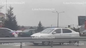Работают сотрудники «скорой» и МЧС: 4 машины попали в ДТП в Симферополе