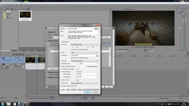 Как сделать видео светлее в Sony Vegas после рендеринга смотреть онлайн