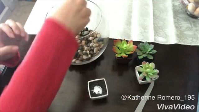 Super easy succulent centerpiece (fake plants) смотреть онлайн