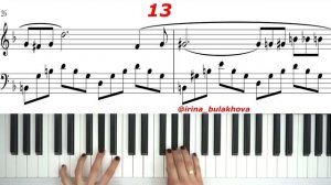 Музыка из к/ф МЕЛОДИИ БЕЛОЙ НОЧИ Исаак Шварц Легкие Ноты Пианино Прогулка по ночному городу Музыка