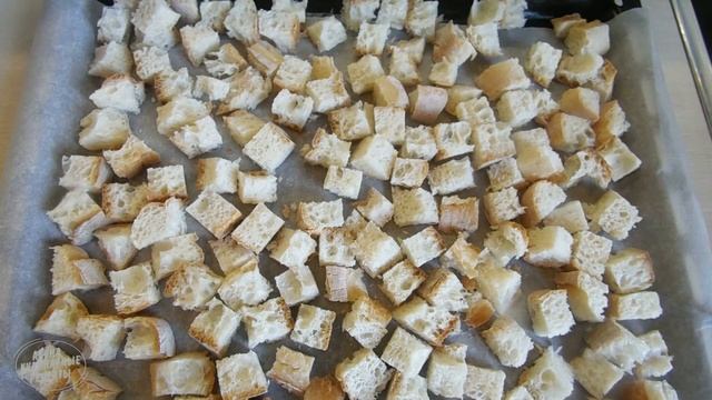 Как СДЕЛАТЬ ГРЕНКИ и ПАНИРОВОЧНЫЕ СУХАРИ Дома. ИДЕИ что я делаю с несвежим ХЛЕБОМ смотреть онлайн