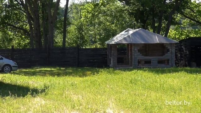 Дом охотника Верхнедвинский - беседка, Отдых в Беларуси