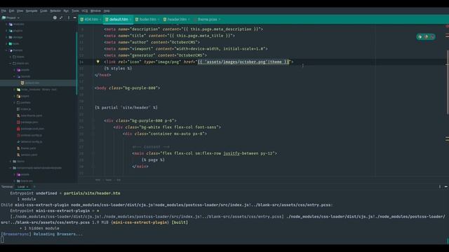 How to create a theme for OctoberCMS using TailwindCSS/Bootstrap Boilerplate смотреть онлайн