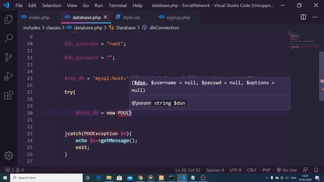 PHP PDO Social Network Facebook Friend Request System Full Script (Part-4) Database Connection смотреть онлайн