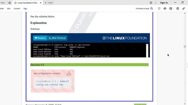 Certified Kubernetes Application Developer (CKAD) DUMP SEPTEMBER 2023 DUMP смотреть онлайн