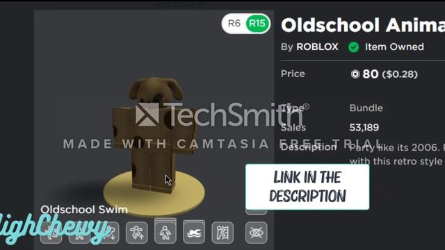 Roblox New Avatar Animation | Oldschool Animation Pack (80 R$) смотреть онлайн
