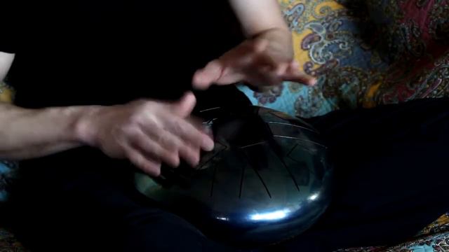 Глюкофон (tank drum) 30 см, 10 нот. Строй Golden Gate (ми-минор) смотреть онлайн