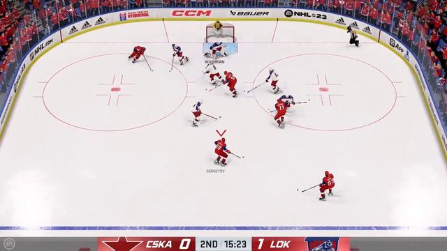 KHL - Lokomotiv Yaroslavl vs CSKA Moscow - Gagarin Cup - Season 2022/23 - NHL 23 смотреть онлайн