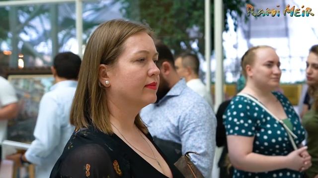 Репортаж с открытия выставки "Рами Меир 40 лет спустя Возвращение" смотреть онлайн