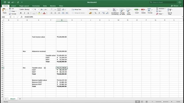 Advance receipts ko kaise show kare GSTR1 and GST 3B main || GST paid in advance receipts || смотреть онлайн