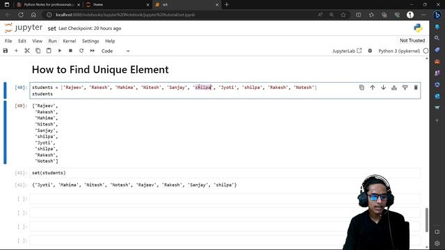 7.5 Find Unique Elements | Learn Python in a Simple Way смотреть онлайн