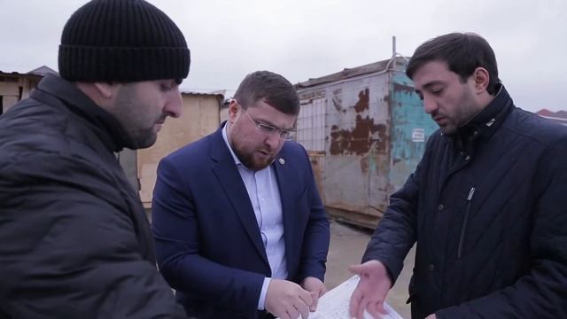 Проинспектировал ход строительства детского сада на 250 мест в МКР Ак-гель г. Махачкалы. смотреть онлайн