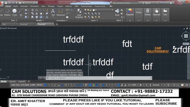Autocad Tutorials |Autocad 2d basic commands | Arc Align text | Single line text |Revision cloud смотреть онлайн