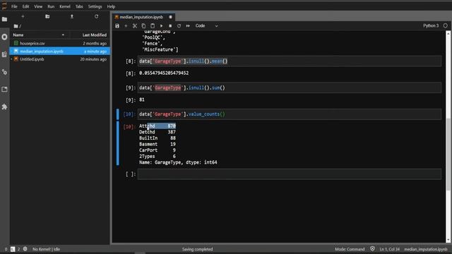 How To Handle Missing Values in Categorical Features | Filling Missing Categorical values in Pandas смотреть онлайн