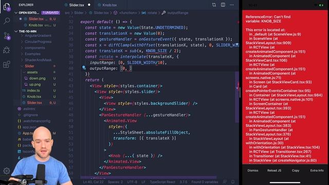 React Native Custom Slider Animation Challenge смотреть онлайн