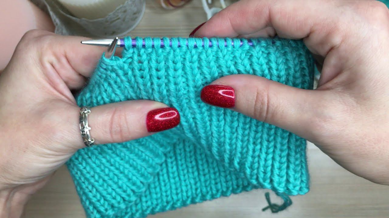 Секреты вязания ровной резинки смотреть онлайн