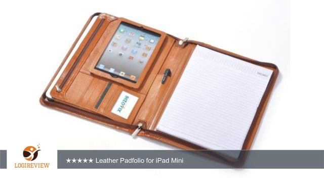 Genuine Leather Padfolio for iPad Mini 4, 11-inch MacBook and Paper, Brown | Review/Test смотреть онлайн